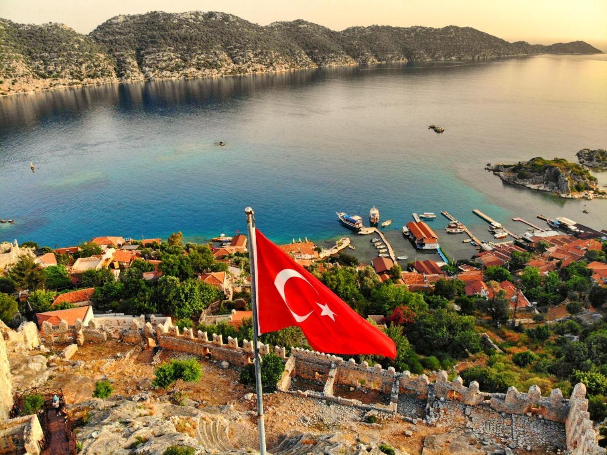 Istlada Tas Ev Apart - Kekova View Kapaklı المظهر الخارجي الصورة