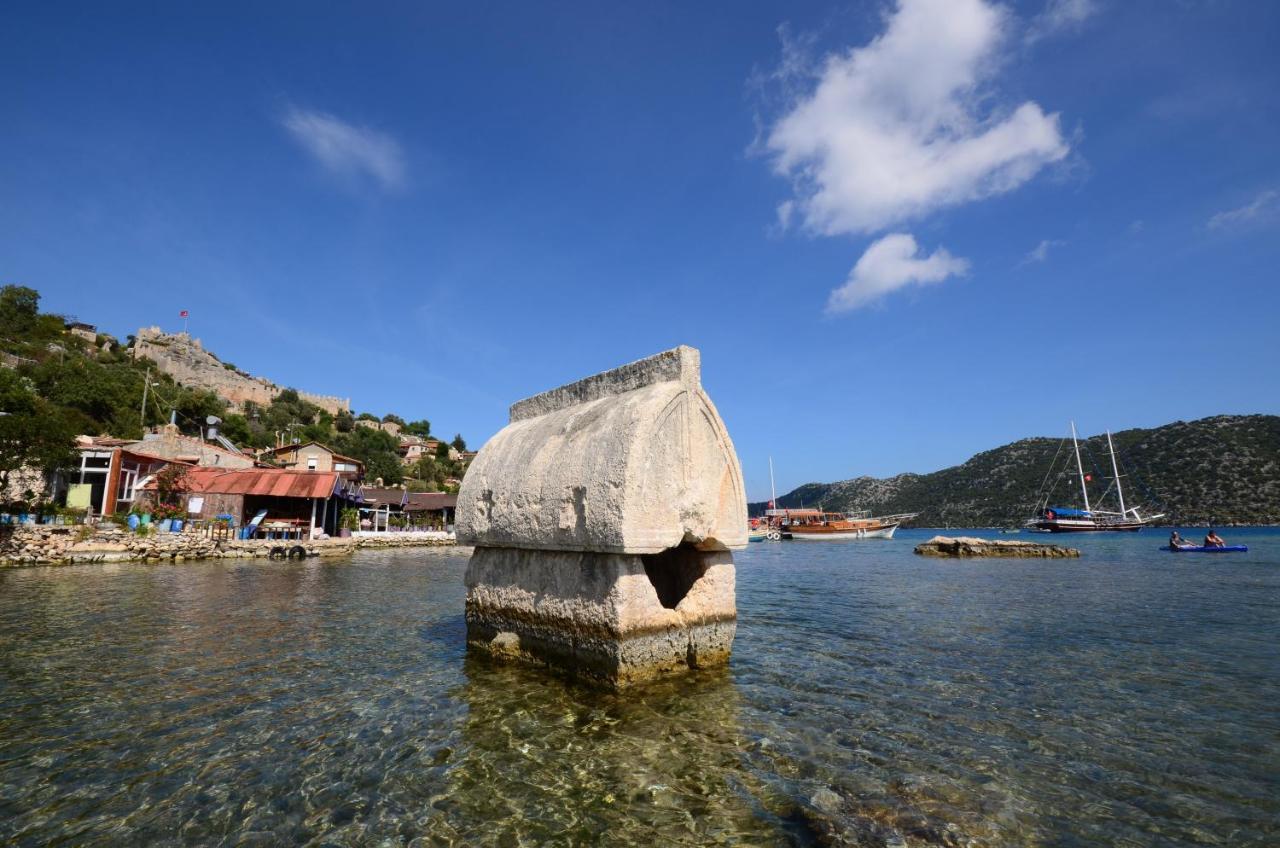 Istlada Tas Ev Apart - Kekova View Kapaklı المظهر الخارجي الصورة